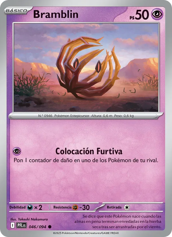 Carta Bramblin de la expansión Fuegos Fantasmales, número 046/94