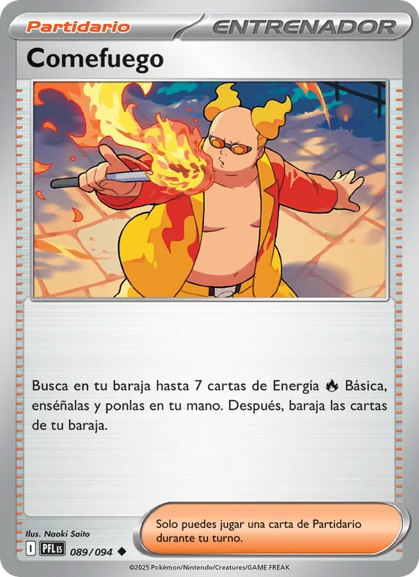 Carta Comefuego de la expansión Fuegos Fantasmales, número 089/94