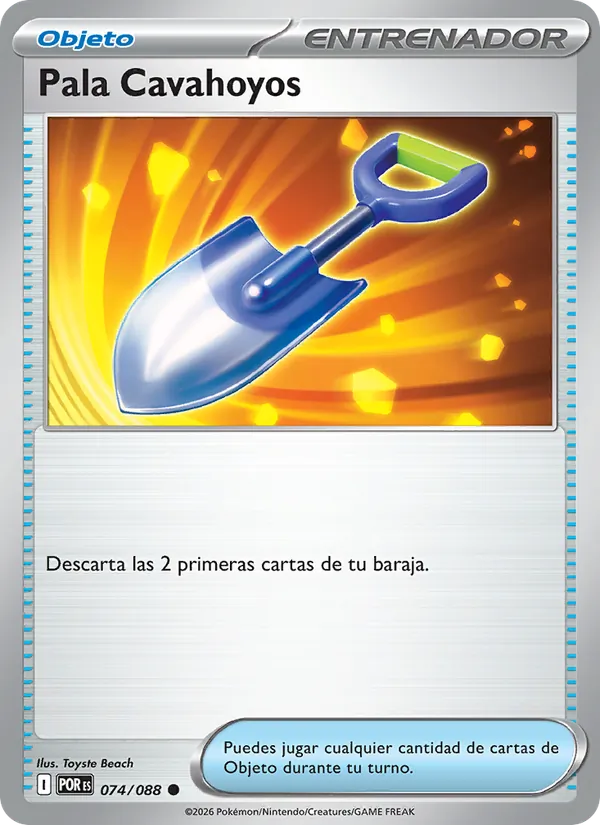 Carta Pala Cavahoyos de la expansión Equilibrio Perfecto, número 074/88