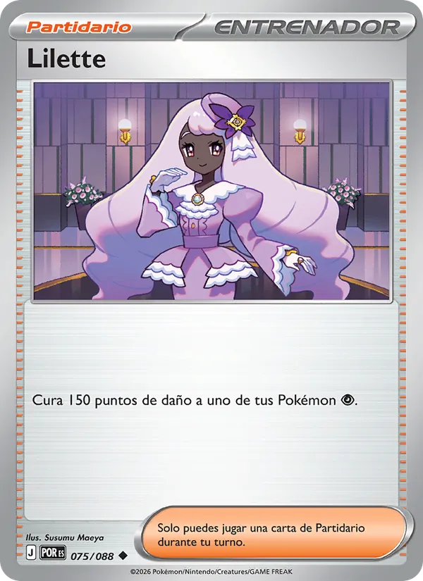 Carta Lilette de la expansión Equilibrio Perfecto, número 075/88