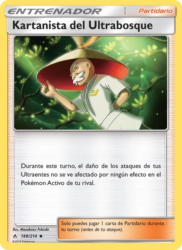 Carta Kartanista del Ultrabosque de la expansión Vínculos Indestructibles, número 188/214