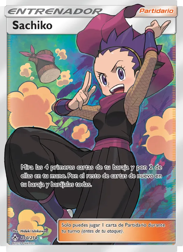 Carta Sachiko de la expansión Vínculos Indestructibles, número 210/214