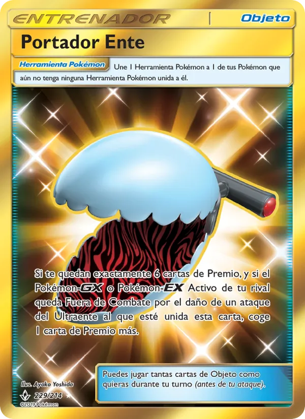 Carta Portador Ente de la expansión Vínculos Indestructibles, número 229/214