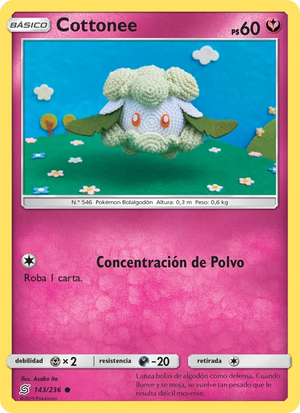 Carta Cottonee de la expansión Mentes Unidas, número 143/236