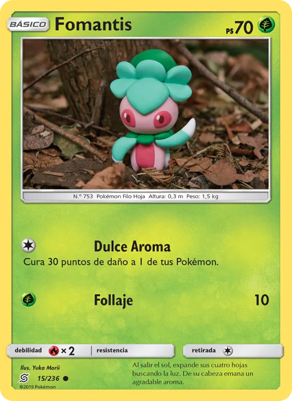 Carta Fomantis de la expansión Mentes Unidas, número 15/236