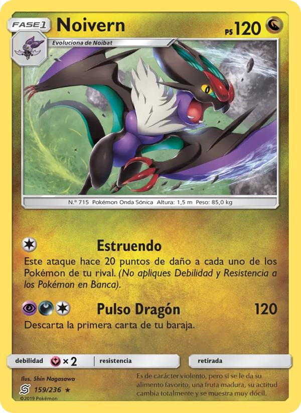 Carta Noivern de la expansión Mentes Unidas, número 159/236