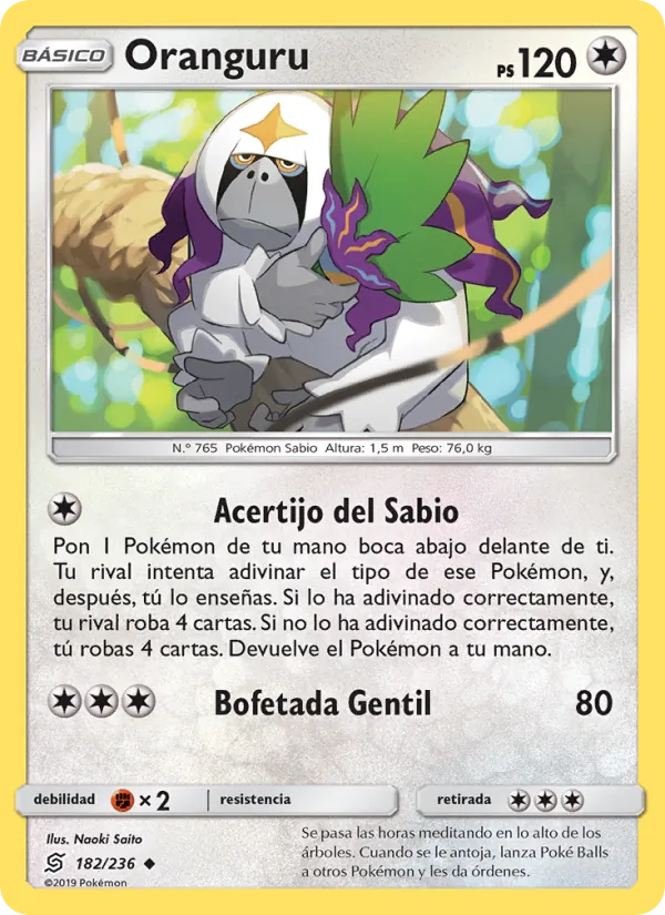 Carta Oranguru de la expansión Mentes Unidas, número 182/236