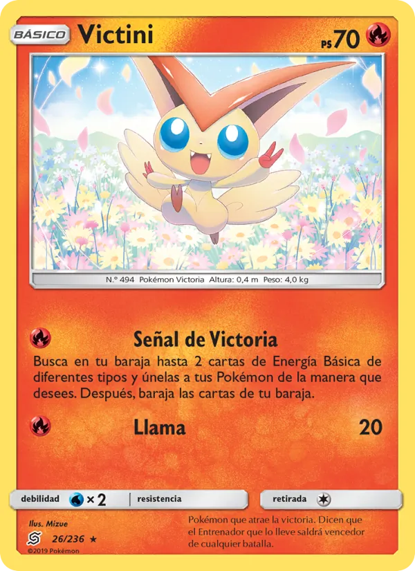 Carta Victini de la expansión Mentes Unidas, número 26/236