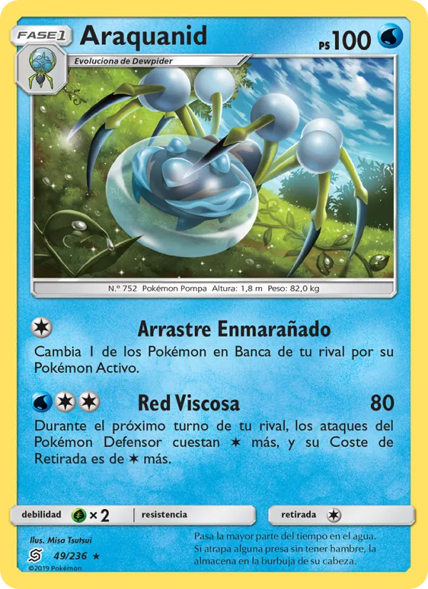Carta Araquanid de la expansión Mentes Unidas, número 49/236