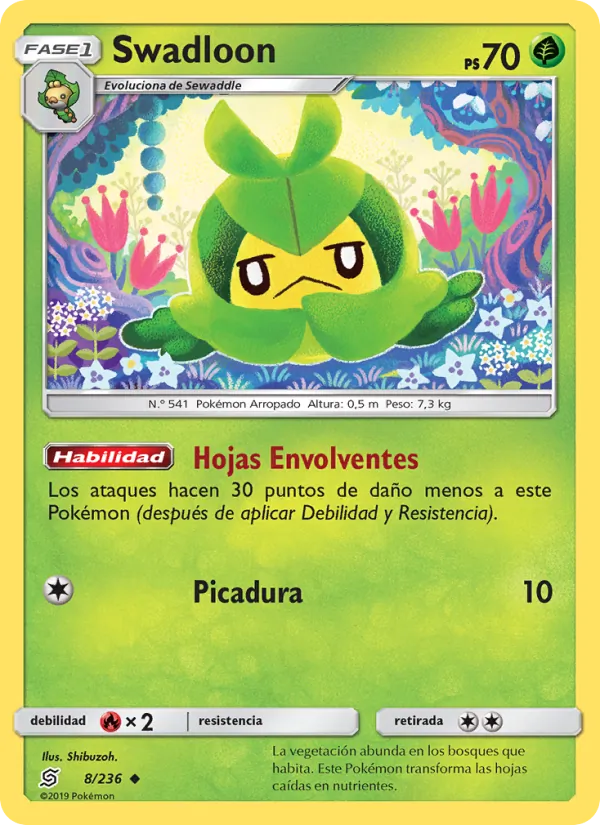 Carta Swadloon de la expansión Mentes Unidas, número 8/236