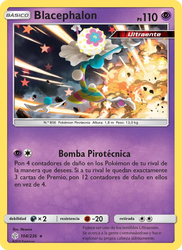 Carta Blacephalon de la expansión Eclipse Cósmico, número 104/236