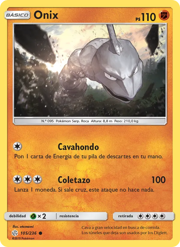 Carta Onix de la expansión Eclipse Cósmico, número 105/236