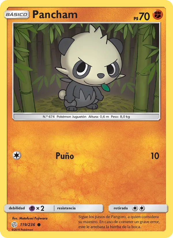 Carta Pancham de la expansión Eclipse Cósmico, número 119/236