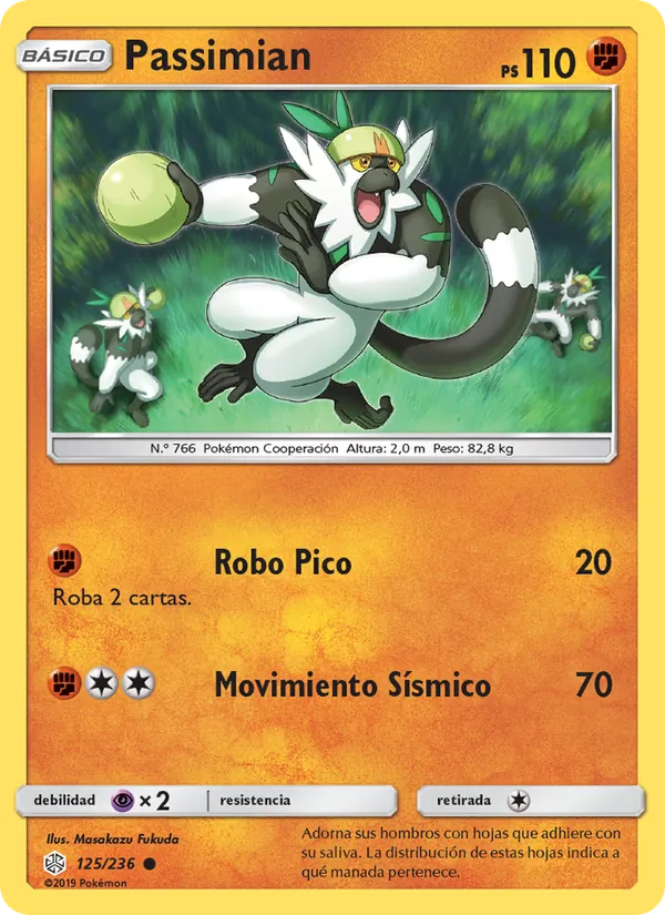 Carta Passimian de la expansión Eclipse Cósmico, número 125/236