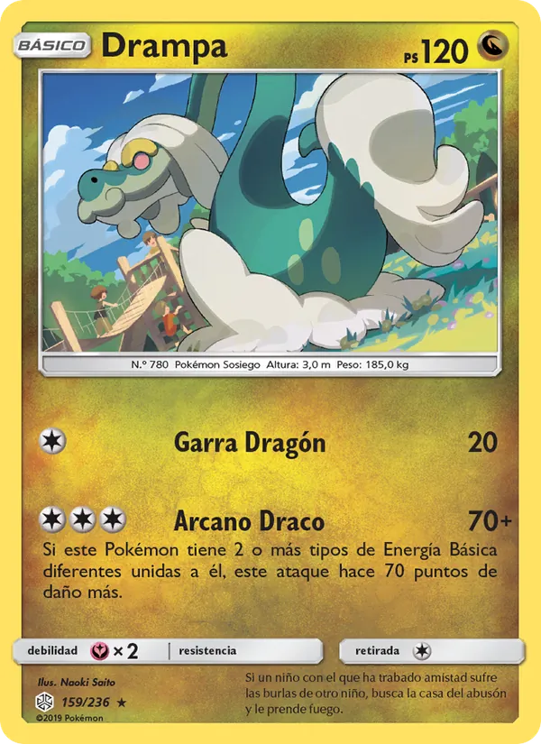 Carta Drampa de la expansión Eclipse Cósmico, número 159/236