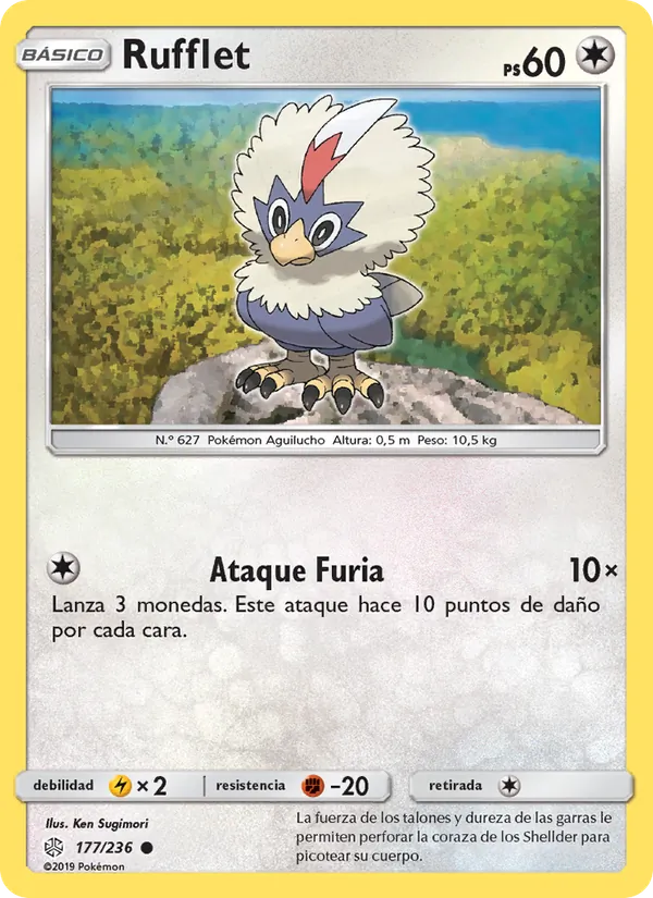Carta Rufflet de la expansión Eclipse Cósmico, número 177/236