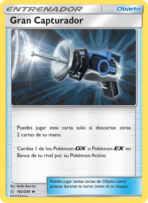 Carta Gran Capturador de la expansión Eclipse Cósmico, número 192/236