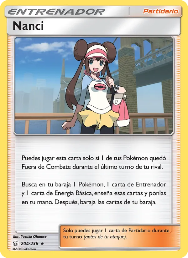 Carta Nanci de la expansión Eclipse Cósmico, número 204/236