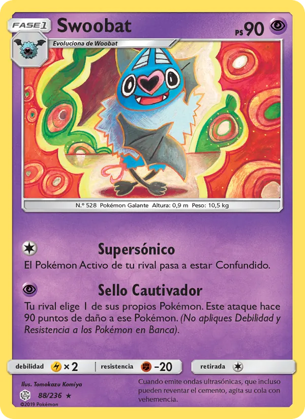 Carta Swoobat de la expansión Eclipse Cósmico, número 88/236