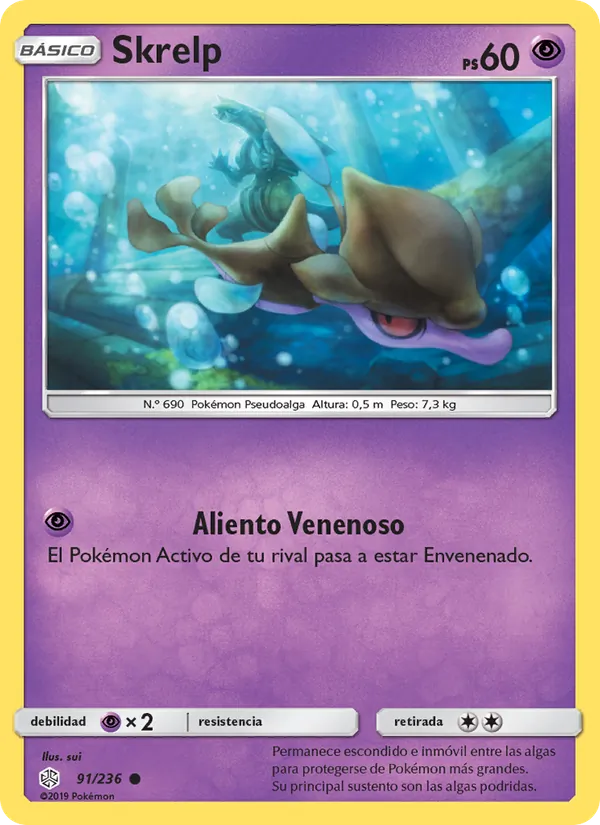 Carta Skrelp de la expansión Eclipse Cósmico, número 91/236