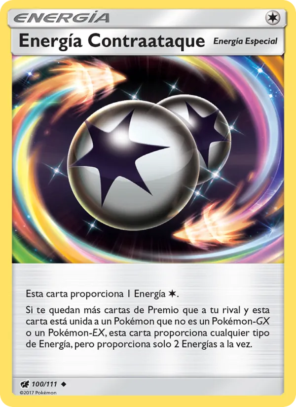 Carta Energía Contraataque de la expansión Invasión Carmesí, número 100/111