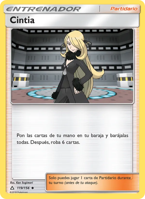 Carta Cintia de la expansión Ultraprisma, número 119/156