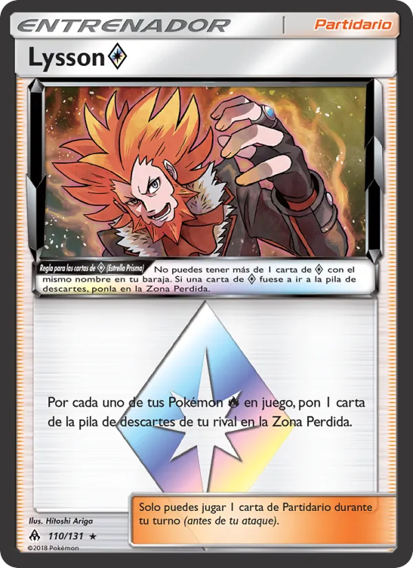 Carta Lysson ◇ de la expansión Luz Prohibida, número 110/131