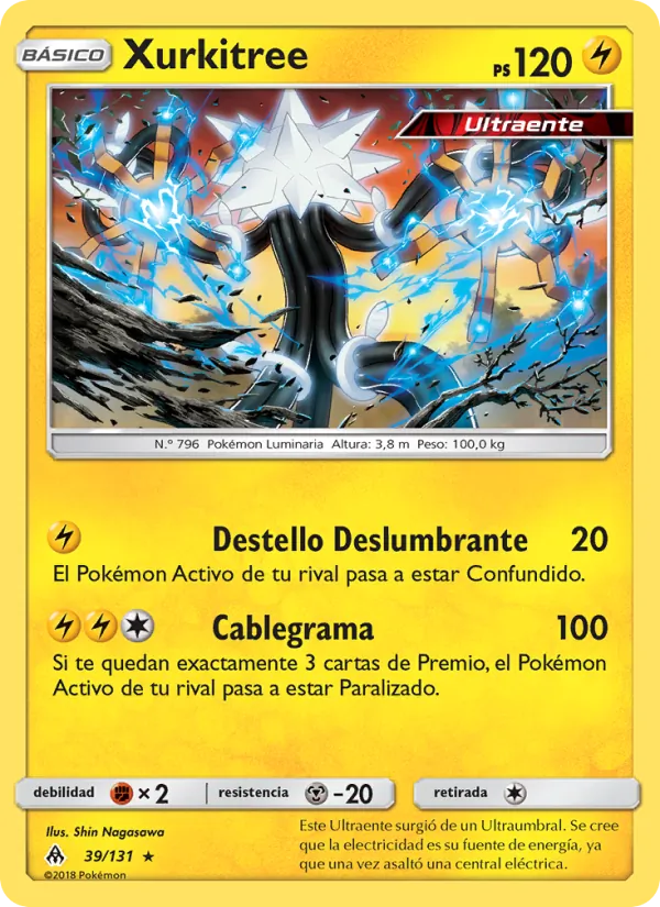 Carta Xurkitree de la expansión Luz Prohibida, número 39/131