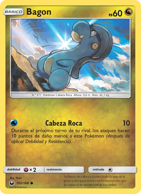 Carta Bagon de la expansión Tormenta Celestial, número 103/168