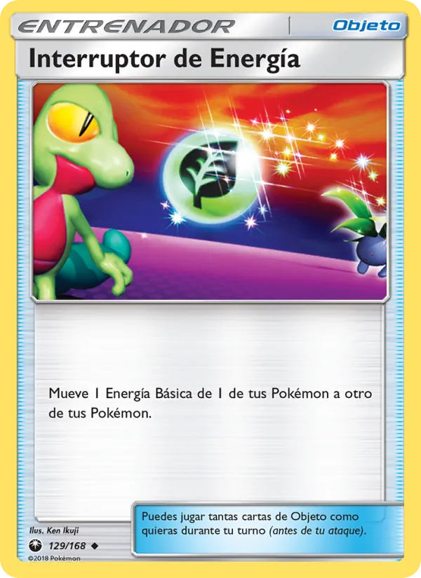 Carta Interruptor de Energía de la expansión Tormenta Celestial, número 129/168