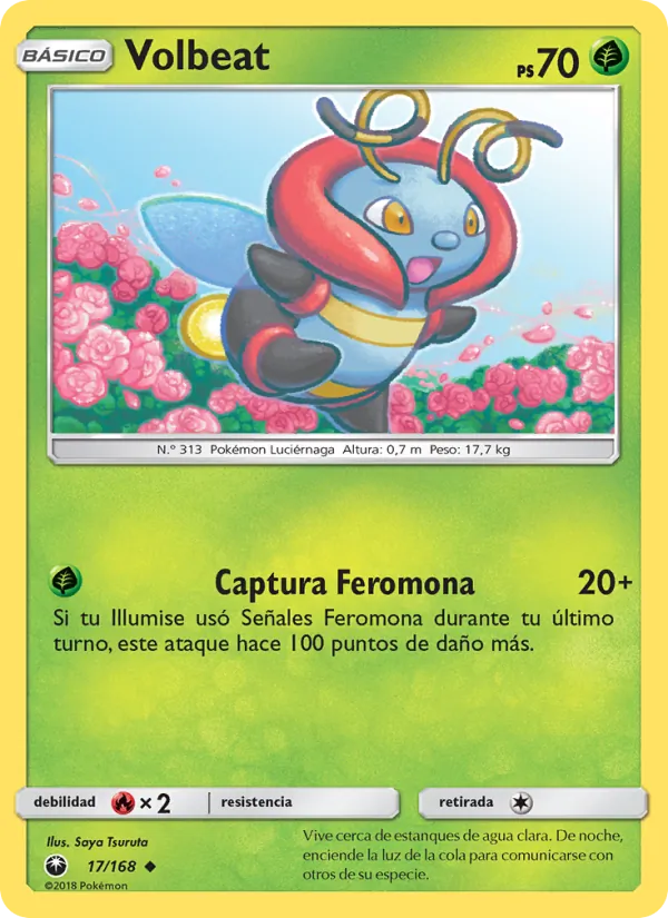 Carta Volbeat de la expansión Tormenta Celestial, número 17/168