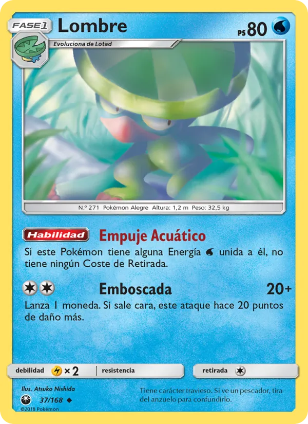 Carta Lombre de la expansión Tormenta Celestial, número 37/168