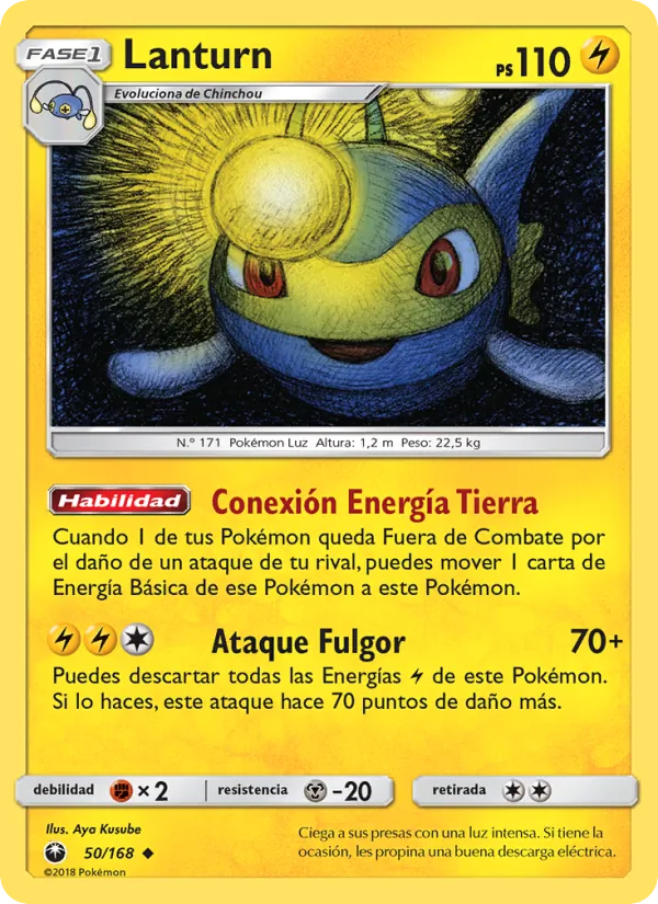 Carta Lanturn de la expansión Tormenta Celestial, número 50/168