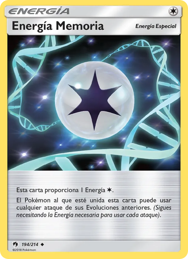 Carta Energía Memoria de la expansión Truenos Perdidos, número 194/214