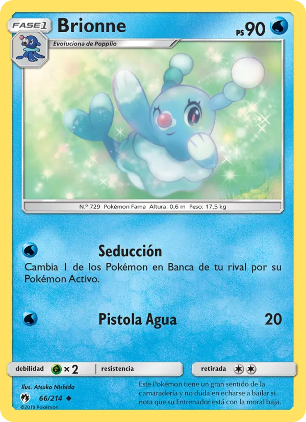 Carta Brionne de la expansión Truenos Perdidos, número 66/214