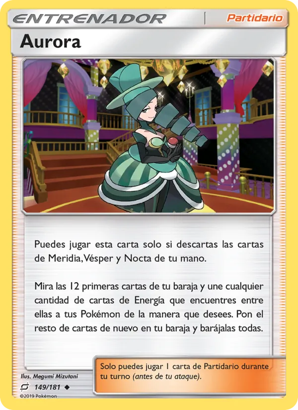 Carta Aurora de la expansión Union de Aliados, número 149/181