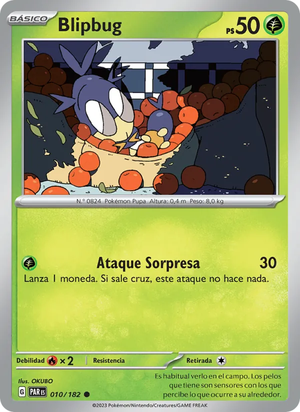 Carta Blipbug de la expansión Brecha Paradójica, número 010/182