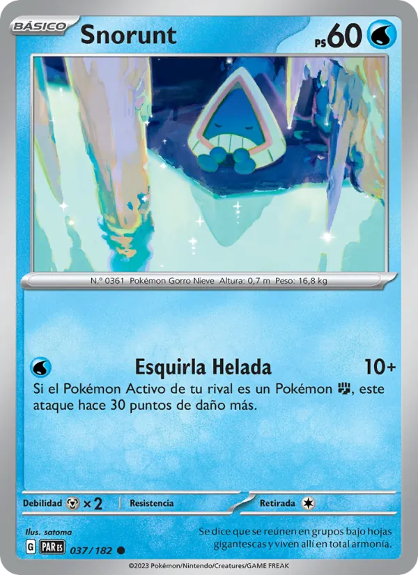 Carta Snorunt de la expansión Brecha Paradójica, número 037/182