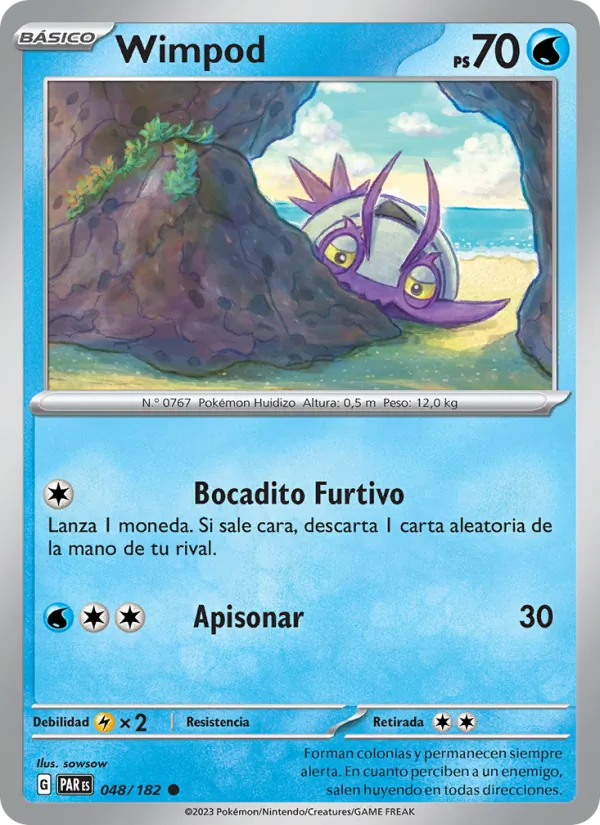 Carta Wimpod de la expansión Brecha Paradójica, número 048/182