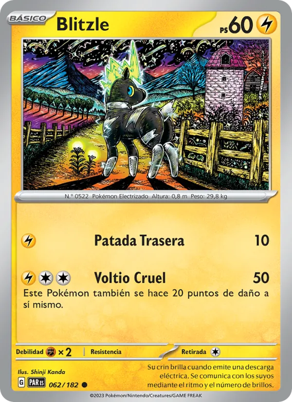 Carta Blitzle de la expansión Brecha Paradójica, número 062/182