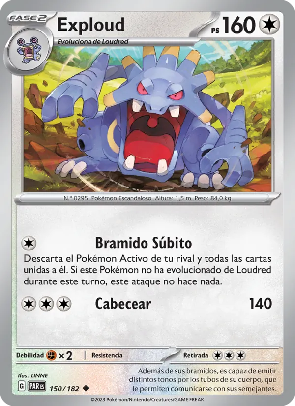 Carta Exploud de la expansión Brecha Paradójica, número 150/182