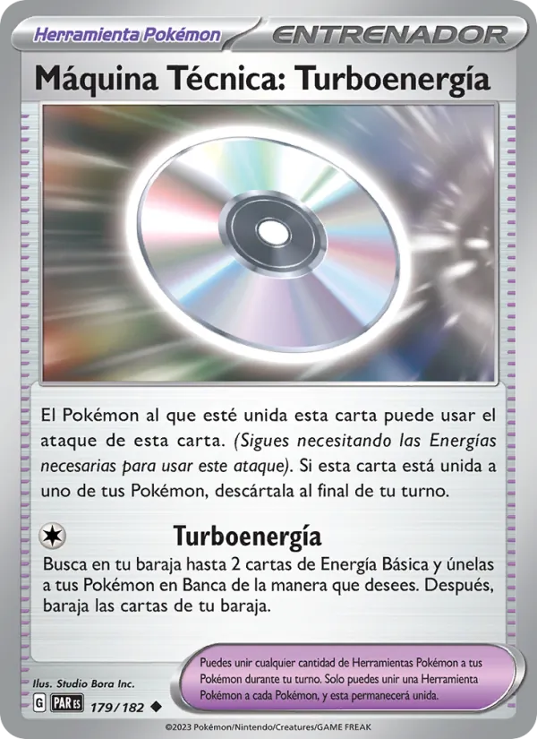 Carta Máquina Técnica: Turboenergía de la expansión Brecha Paradójica, número 179/182