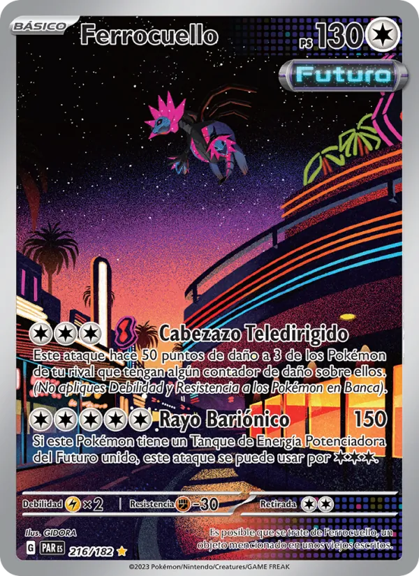 Carta Ferrocuello de la expansión Brecha Paradójica, número 216/182