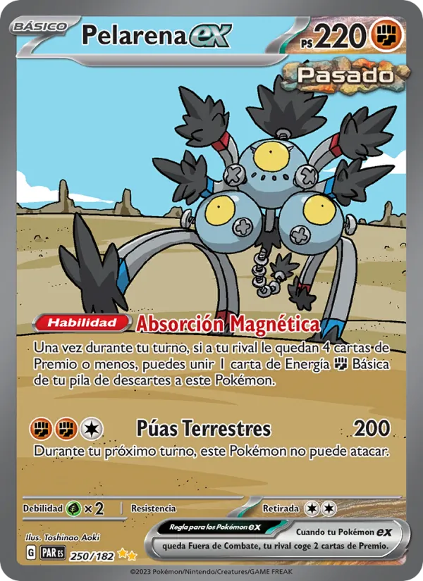 Carta Pelarena ex de la expansión Brecha Paradójica, número 250/182