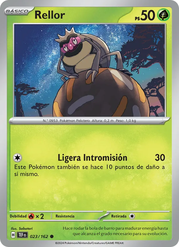 Carta Rellor de la expansión Fuerzas Temporales, número 023/162