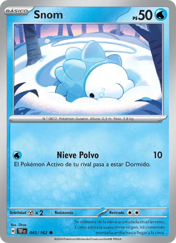 Carta Snom de la expansión Fuerzas Temporales, número 045/162