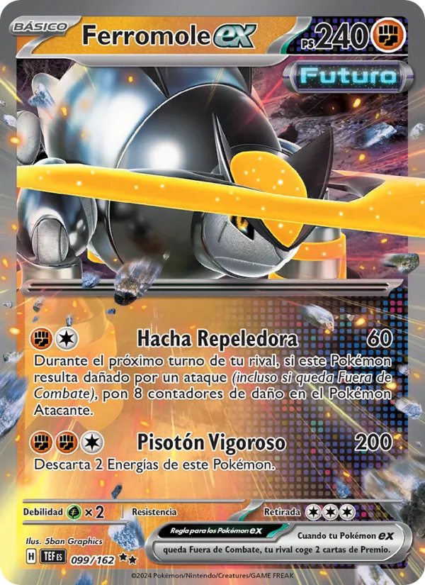 Carta Ferromole ex de la expansión Fuerzas Temporales, número 099/162
