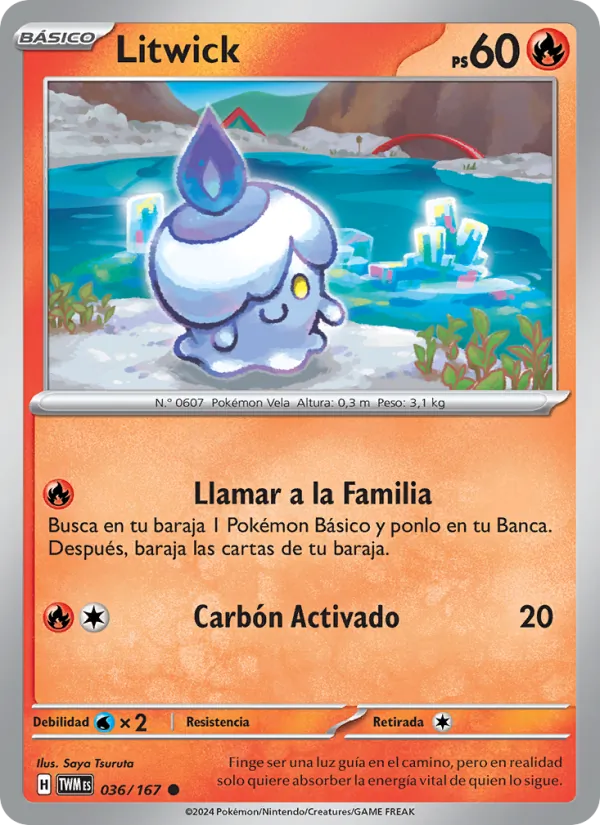 Carta Litwick de la expansión Mascarada Crepuscular, número 036/167