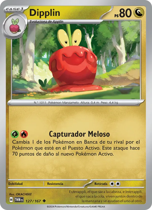 Carta Dipplin de la expansión Mascarada Crepuscular, número 127/167
