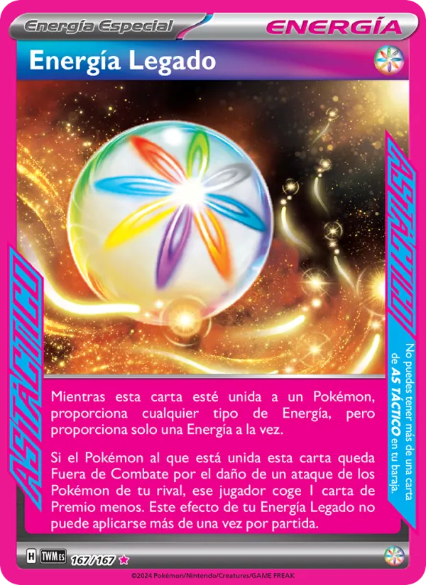 Carta Energía Legado de la expansión Mascarada Crepuscular, número 167/167